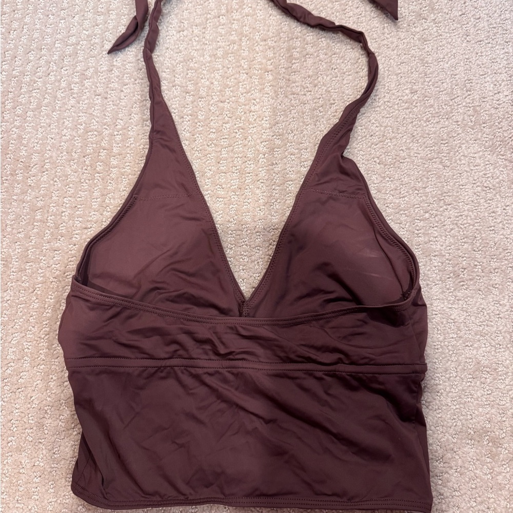 Gilly Hicks Brown Halter Corset Top - Picture 2 of 5
